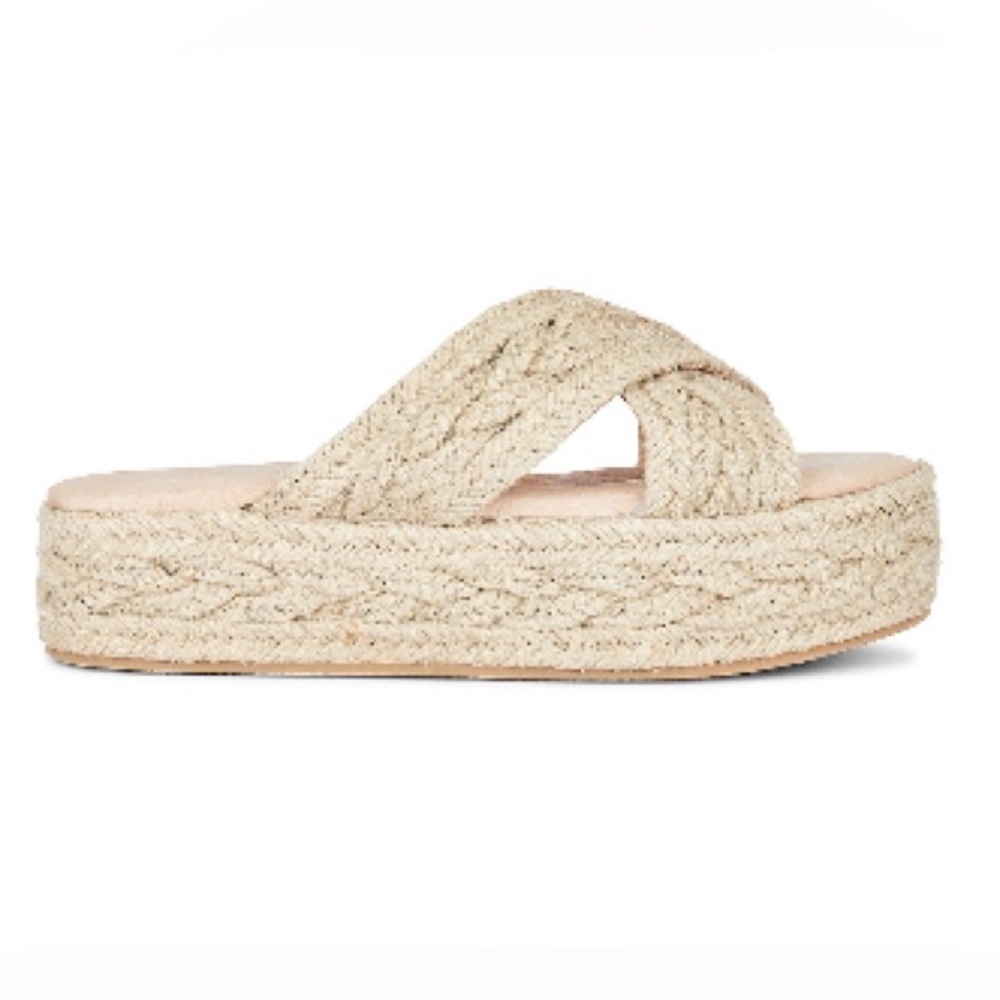 Intentionally Blank, X WYETH slip on sandal, natural